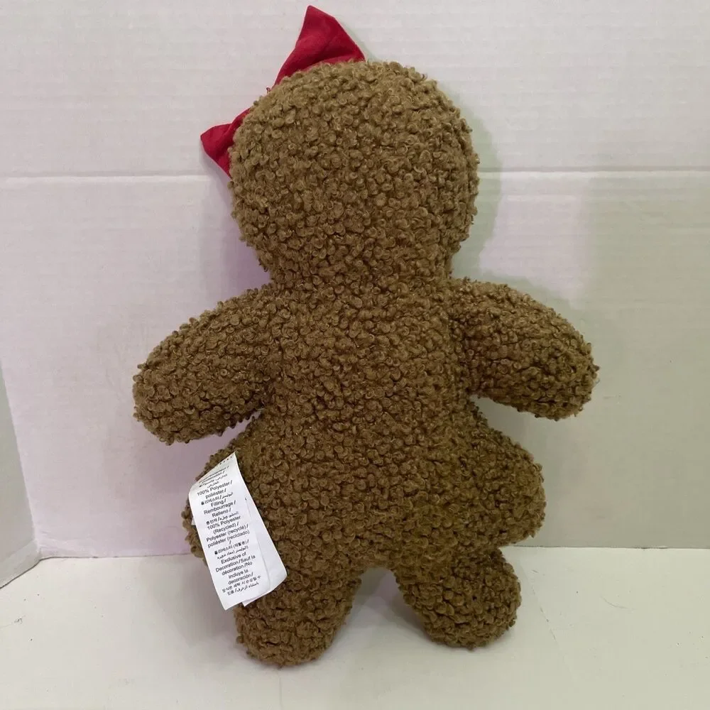 Mixed Lot Of Gingerbread Pillow Plush Christmas Cookie Decor Ms Spice